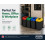 Addis Addis Recycling Bins Kitchen Set of 3 (40L) – Red Green Blue | Stackable Modular 6