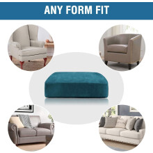 BellaHills Velvet Stretch Sofa Seat Cushion Covers Couch Cushion Covers Modular