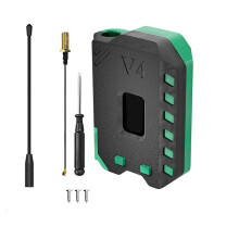 2X Behuizing voor Heltec V4 Meshtastic WiFi LoRa 32 V4 0,96 Inch OLED-Scherm, op Zonne- Aangedreven LoRa 32-Ontwikkelingsbord, Alleen de
