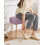 IBUYKE Makeup Vanity Chair, Rectangular Footrest Stool, Purple WBD003V 5
