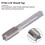 2X Thread Repair Kit M16X1.25 Thread Tap M14X1.25 Thread Inserts for Restoring Damaged Threads Car Pro Coil Tool 6
