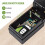 2X Password Key Box Wall Mounted Lock Storage Box with Led Light and Waterproof Cover High Security Key Box 6