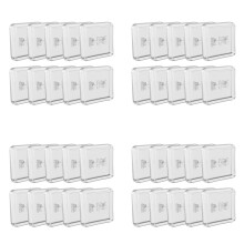 40pcs Low Profile PC Keycaps for Kailh 1350 Choc Mechanical Keyboard Ultra Thin Transparent Keycaps