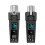 3X UHF Wireless Microphone Converter Adapter XLR Transmitter and Receiver for Dynamic Microphone Guitar Audio Mixer 2