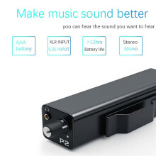 3X P2 Headphone Amp Road-Ready Stereo/Mono Instant , Ultra-Low Noise Circuit for Drummers & Live Vocalists