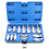 Slotted Open Socket Wrench Set, Oxygen Sensor & Injection Pipe Removal Hex Socket Tool Kit for Automotive Repair 1