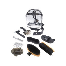 10Pcs Horse Grooming Kit, Equestrian Care Set with Brushes, Combs & Stable Cleaning Tools for Horse Bathing & Training
