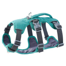 Explosion-Proof Shock-Absorbing Protective Pet Harness Reflective Vest-Style Dog Harness for Small and Large Dogs L