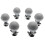 Electrocardiograph Accessories Compatible with Multifunctional Suction  Chest Electrocardiograph 6-Pack 1
