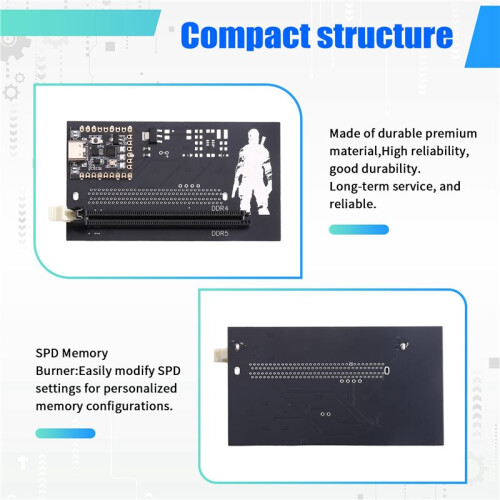For DDR5 Memory Change Out-of-Order Timing XMP, SPD Memory Burner SPD Modification