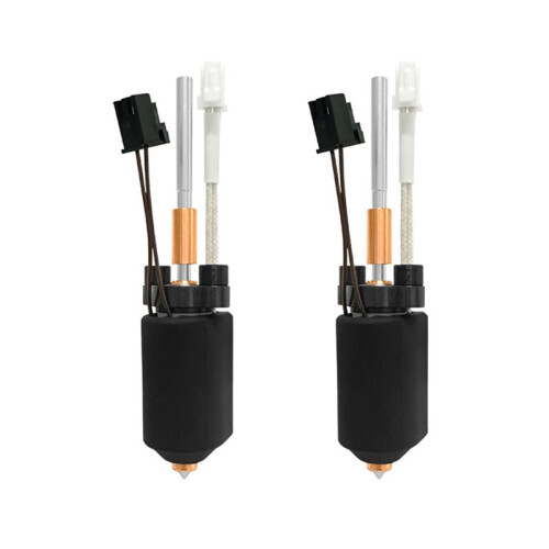 2set for   Pro Hotend Ceramic Heating Block Kit 3D Printer Print  Printing HotEnd Quick-Swap Nozzle 0.4mm