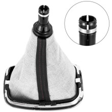 Manopla da Alavanca de Câmbio Gaiter Bota 6 Marchas para Bora MK4 Acessórios de Interior Do Carro Upgrade