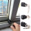 Alloy Window Locks with 2 Keys for Enhanced Security in Hospitals Black 3