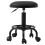 Living And Home Height-Adjustable PU Leather Round Salon Rolling Stool 2