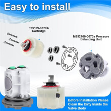 M952100-0070A Pressure Balancing Unit and 023529-0070A Cartridge,for American Standard Valve Shower Cartridge