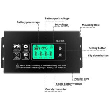 KBX104S 48V Serien-Batteriespannungsgleichrichter-Regler 12 24 36 48 96V für Testgeräte Werkzeugzubehör