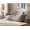 Beliani Sofa 2 Seater HALBA Fabric Taupe 2