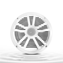 2pcs 6.5 Inch 120W Marine Speakers Waterproof Stereo Boat Speaker for Yachts Cart RV ATV UTV Ship Sauna White