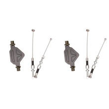 2X Motorcycle Off-Road Universal Stunt Clutch Easy Pull Cable Aluminum Alloy Clutch System