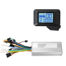 500w Electric Bike Brushless Motor Controller with LCD Display Electric Bicycle Scooter Motor Controller
