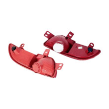 Car Rear Bumper Light Reverse Tail Fog Lamp Tail Light for  206 2009-2014 207 2009-2012 6351HA 6350HA