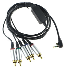 Pour Câble Vidéo RCA pour PSP 3000 2000, Câble AV Composant HDTV, Câble de Sortie Audio Vidéo Haute Définition