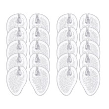 10 Pairs Silicone Slippers Sandals Forefoot Pad Flip-Flop Pad Clip Foot Pads Foot Care Massage Particle Non-Slip Cushion