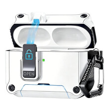 Dual Safety Lock for 3 Case2025,Includes Keychain - Rugged Hard Shell