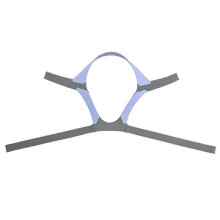 Kompatibel mit dem Kopfband der AirFit F10 CPAP-Maske, grau, leicht, atmungsaktiv, strapazierfähiges Lycra-Gewebe