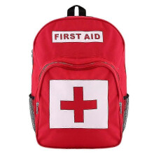 Zaino di pronto soccorso della Croce Rossa, borsa di sopravvivenza di emergenza per sport all'aria aperta, campeggio e casa, 40*30*15 cm