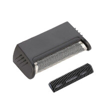 Ersatz Rasierer Folie und Schneidekopf kompatibel mit Braun596 Serie Schwarz Metall für aufgeführte Rasierer Modelle