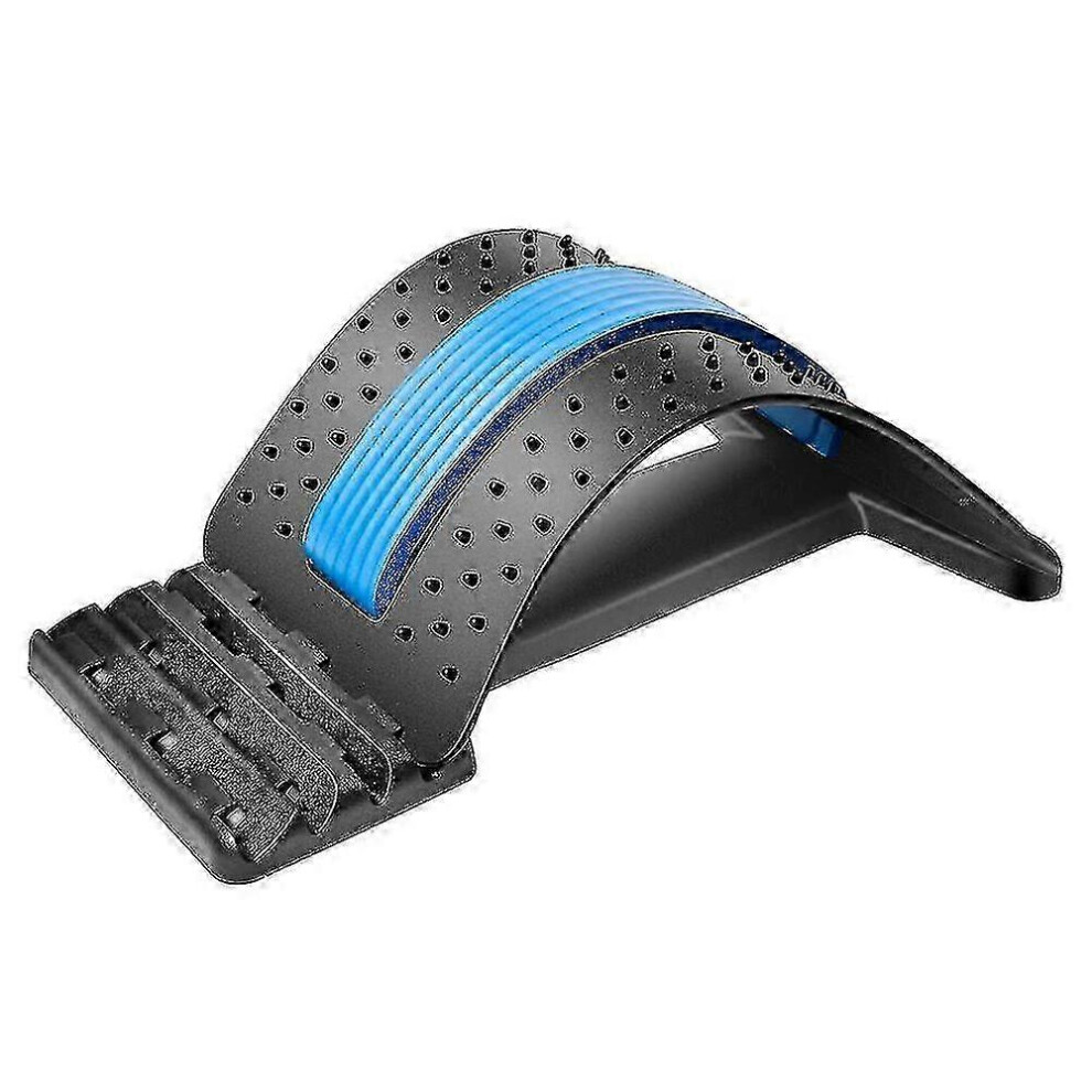 4 Levels Adjustable Orthopaedic Back Stretcher, Non-powered Spine Relaxation Tool for Back Muscle Tension Relief, Blood Circulation Promotion``````