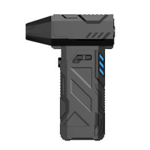 Przenośna suszarka do włosów z turbosprężarką i ssaniem, 130000 RPM, 160 W, do camping i użytku na zewnątrz, ładowanie przez USB Type-C