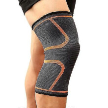 Manicette per ginocchio a compressione 2 pezzi, unisex, antiscivolo, per sport invernali, taglie M L XL