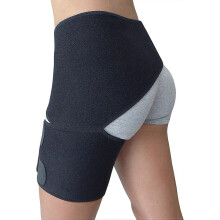 Tutore per l'anca per alleviare il dolore, fascia di supporto per coscia, ischiocrurali e sciatica per uomo e donna