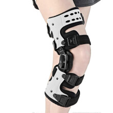 Tutore Ginocchio per Scarico OA, Correzione Varus Valgus Regolabile, Supporto Riabilitazione Post-Operatoria, Trattamento Artrosi