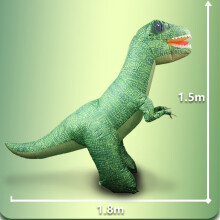 (1) Remote Control Dinosaur Tyrannosaurus Rex Electric Automatic Inflatable Walking Screaming Mobile Simulation Toy