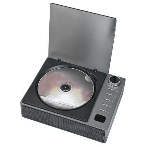 Portable CD Player Wireless Personal Desktop CD Player Speakers  Rechargeable Small Compact Retro CD Players