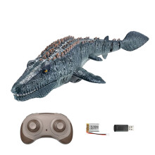 Remote Control Dinosaur Children's Remote Control Mosasaurus Simulation Model With Lights Summer Water Swimming Pool Lake Bathroom Boy Toy