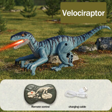 (4) 2.4G Remote Control Dinosaur Animal Simulation Sound Effects Walking Children Electric Pet Toy Boy Gift