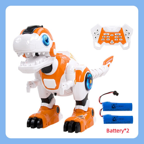 (2) 67CM Remote Control Dinosaur Music Dance Program Remote Control Dinosaur Robot Children Boy Gift Toy