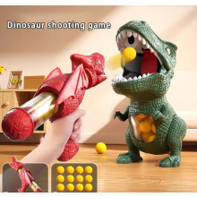(1) Dinosaur Shooting Tyrannosaurus Ball Soft Bullet Gun Parent-Children Interactive Educational Toy