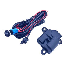 Universal WaterProof Car Accessories Electric Exhaust Control Valve One-Key Button Remote Motor  System with Cable