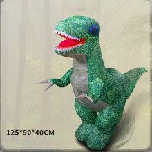 (2) Remote Control Dinosaur Tyrannosaurus Rex Electric Automatic Inflatable Walking Screaming Mobile Simulation Toy