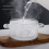 Panela de vidro com tampa e alças duplas, 1,5L 2