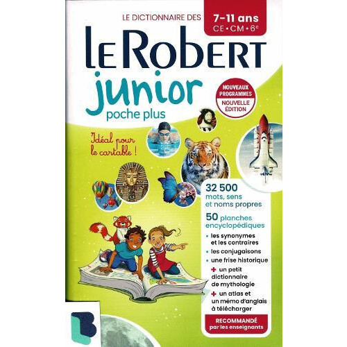 Le Robert Junior Poche Plus Paperback Book