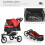 Poussette pliable à trois roues pour chiens et chats 5