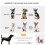 Poussette pliable à trois roues pour chiens et chats 7