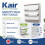 Kair White 100mm Gravity Wall Vent Grille with Backdraught Shutters 2