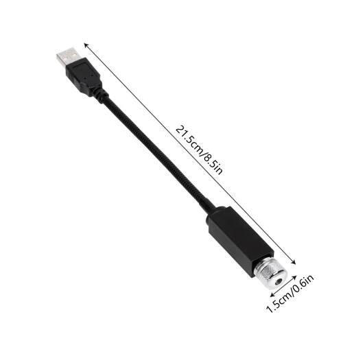Mini veilleuse LED USB pour voiture, plafonnier, lampe étoile 2